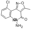 3-(2,6-DICHLOROPHENYL)-5-METHYLISOXAZOLE-4-CARBOHYDRAZIDE CAS#: 263255-98-7
