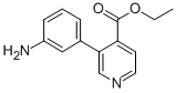 3-(3-Aminophenyl)-4-pyridinecarboxylicacidethylester CAS#: 252921-31-6