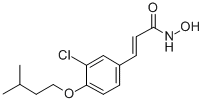 3-(3-Chloro-4-isopentyloxyphenyl)-2-propenehydroxamic acid CAS#: 26228-01-3
