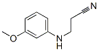 3-(3-METHOXY-PHENYLAMINO)-PROPIONITRILE CAS#: 26424-07-7