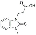 3-(3-METHYL-2-THIOXO-2,3-DIHYDRO-BENZOIMIDAZOL-1-YL)-PROPIONIC ACID CAS#: 247128-23-0