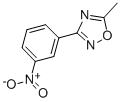 3-(3-NITROPHENYL)-5-METHYL OXADIAZOLE CAS#: 25283-98-1