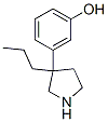 3-(3-Propyl-3-pyrrolidinyl)phenol CAS#: 29369-00-4