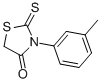 3-(3-methylphenyl)-2-sulfanylidene-thiazolidin-4-one CAS#: 23522-38-5