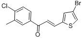 3-(4-BROMO-2-THIENYL)-1-(4-CHLORO-3-METHYLPHENYL)PROP-2-EN-1-ONE CAS#: 219619-24-6
