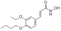 3-(4-Butoxy-3-ethoxyphenyl)-2-propenehydroximic acid CAS#: 25357-03-3