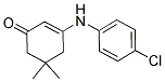 3-((4-CHLOROPHENYL)AMINO)-5,5-DIMETHYLCYCLOHEX-2-EN-1-ONE CAS#: 24706-47-6