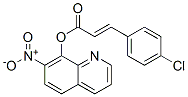 3-(4-Chlorophenyl)propenoic acid 7-nitro-8-quinolyl ester CAS#: 29002-19-5