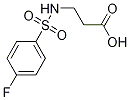 3-(4-FluorophenylsulfonaMido)propanoic acid CAS#: 208121-88-4