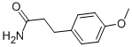 3-(4-METHOXYPHENYL)PROPIONAMIDE CAS#: 25413-27-8