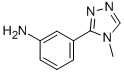 3-(4-METHYL-4H-1,2,4-TRIAZOL-3-YL)ANILINE CAS#: 252928-74-8