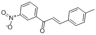 3-(4-METHYLPHENYL)-1-(3-NITROPHENYL)PROP-2-EN-1-ONE CAS#: 25870-68-2