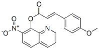 3-(4-Methoxyphenyl)propenoic acid 7-nitro-8-quinolyl ester CAS#: 29002-06-0