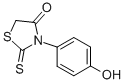 3-(4-hydroxyphenyl)-2-sulfanylidene-thiazolidin-4-one CAS#: 21346-21-4