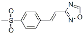 3-(4-methylsulfonylstyryl)-1,2,4-oxadiazole CAS#: 24664-14-0