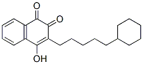 3-(5-cyclohexylpentyl)-4-hydroxy-naphthalene-1,2-dione CAS#: 22769-71-7