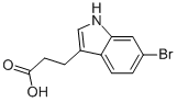 3-(6-bromo-1H-indol-3-yl)propanoic acid CAS#: 210569-69-0