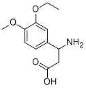 3-AMINO-3-(3-ETHOXY-4-METHOXY-PHENYL)-PROPIONIC ACID CAS#: 201408-36-8