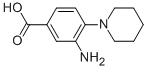 3-AMINO-4-PIPERIDIN-1-YL-BENZOIC ACID CAS#: 26586-27-6