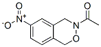 3-Acetyl-3,4-dihydro-6-nitro-1H-2,3-benzoxazine CAS#: 21977-26-4