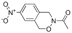 3-Acetyl-3,4-dihydro-7-nitro-1H-2,3-benzoxazine CAS#: 21038-10-8