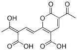 3-Acetyl-6-(3-carboxy-4-hydroxy-1,3-pentadienyl)-2-oxo-2H-pyran-5-carboxylic acid CAS#: 26535-08-0