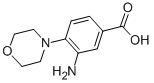 3-Amino-4-morpholin-4-yl-benzoic acid CAS#: 26586-19-6