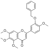 3'-BENZYLOXY-4',5,6,7-TETRAMETHOXYFLAVONE CAS#: 21764-08-9