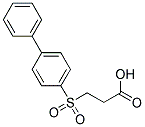 3-(BIPHENYL-4-SULFONYL)-PROPIONIC ACID CAS#: 20025-59-6