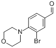 3-BROMO-4-(N-MORPHOLINO)BENZALDEHYDE CAS#: 263349-24-2
