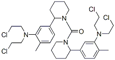 3-Bis(2-chloroethyl)amino-4-methylphenyl(1-piperidinyl) ketone CAS#: 21447-87-0