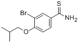 3-Bromo-4-isobutoxybenzothioamide CAS#: 208665-96-7
