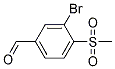 3-Bromo-4-(methylsulfonyl)benzaldehyde CAS#: 254878-96-1