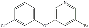 3-Bromo-5-(3-chlorophenoxy)pyridine CAS#: 28232-65-7