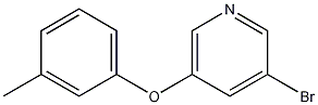 3-Bromo-5-(3-methylphenoxy)pyridine CAS#: 28231-75-6
