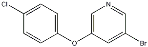 3-Bromo-5-(4-chlorophenoxy)pyridine CAS#: 28232-66-8