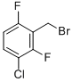 3-CHLORO-2,6-DIFLUOROBENZYL BROMIDE CAS#: 261762-47-4