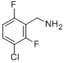 3-CHLORO-2,6-DIFLUOROBENZYLAMINE CAS#: 261762-46-3