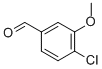 3-CHLORO-4-METHOXYBENZALDEHYDE CAS#: 13726-16-4