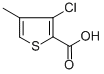 3-CHLORO-4-METHYL-2-THIOPHENECARBOXYLIC ACID CAS#: 229342-86-3