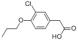 3-CHLORO-4-PROPOXY-BENZENEACETIC ACID CAS#: 23914-91-2