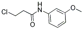 3-CHLORO-N-(3-METHOXYPHENYL)PROPANAMIDE CAS#: 21261-76-7