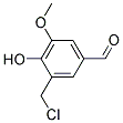 3-CHLOROMETHYL-4-HYDROXY-5-METHOXYBENZALDEHYDE CAS#: 28276-04-2