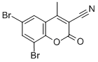 3-CYANO-6,8-DIBROMO-4-METHYLCOUMARIN CAS#: 262590-95-4