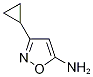 3-CYCLOPROPYLISOXAZOL-5-AMINE CAS#: 21080-91-1