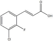 3-Chloro-2-fluorocinnamic acid CAS#: 261762-62-3