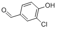 3-Chloro-4-hydroxybenzaldehyde CAS#: 2420-16-8