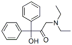 3-(Diethylamino)-1-hydroxy-1,1-diphenyl-2-propanone CAS#: 24860-79-5