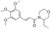 3-Ethyl-4-(3,4,5-trimethoxycinnamoyl)morpholine CAS#: 24358-35-8