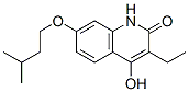 3-Ethyl-4-hydroxy-7-(isopentyloxy)quinolin-2(1H)-one CAS#: 22048-17-5